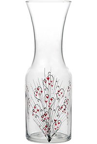 1 Liter Decanter-Hearts