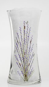 8" Gathering Vase-Cat Tails