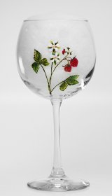 Balloon Glass-Strawberry